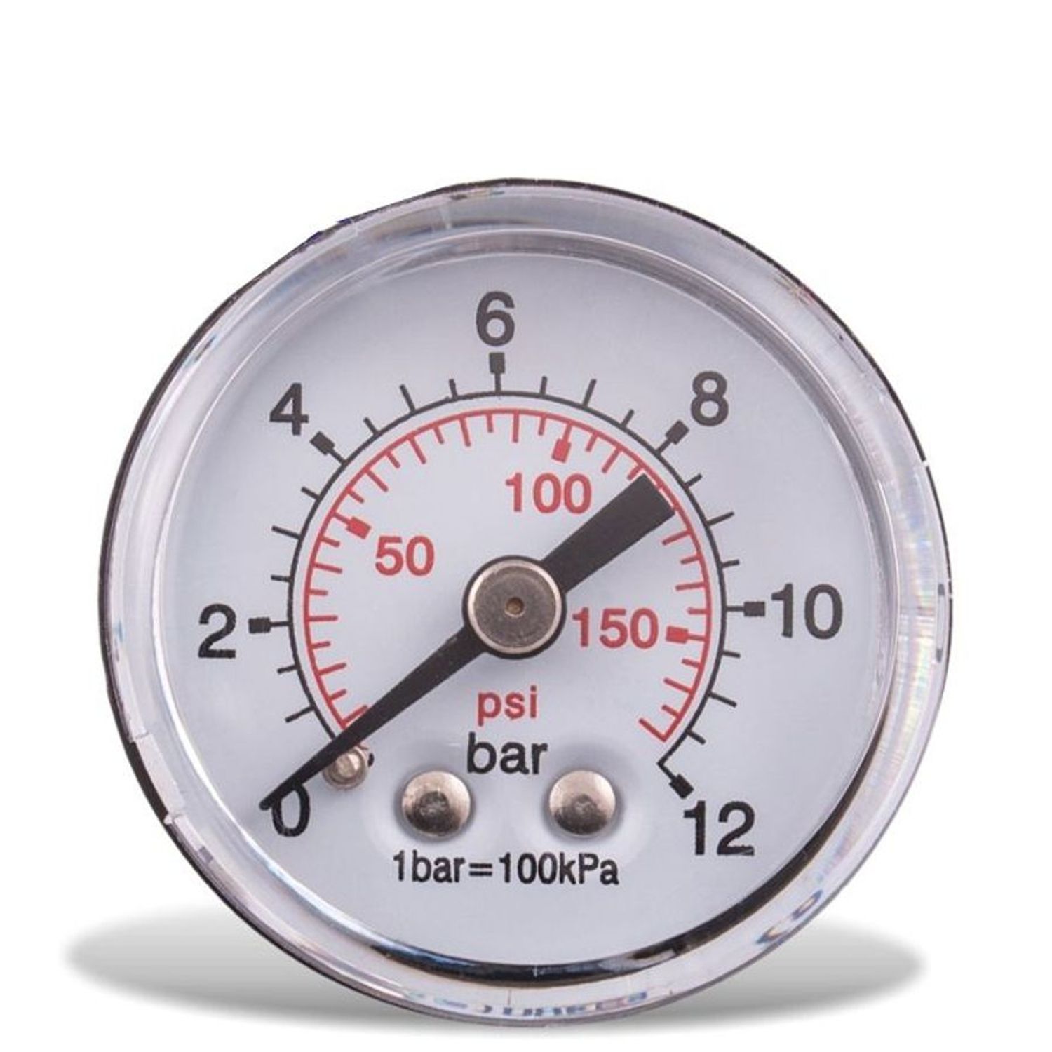 Pressure Gauge 40mm 1/8 Rear